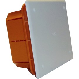 Electraline 60406 Distribution Box Smooth for Flush-Mounting in Masonry 160 x 130 mm