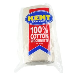 Kent Car Care GKEKS800 Cotton Stockinette 800g , White