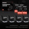 Frankberg 4 x Parking Sensor Parking Aid Front Rear Compatible