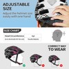 Bicycle Helmet, Adult Bicycle Helmet with Visor and LED, Bicycle