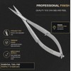 Stainless Steel Spring Scissors - Fine Tip Micro Iris Snips