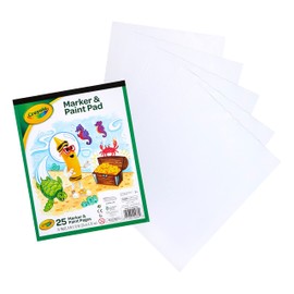 Crayola Marker & Paint Pad, Art Supplies for Kids, 25 Pages