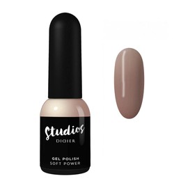DIDIER LAB - Studios Gel Polish Soft Power - Professional Manicure Pedicure Products - Rich Pigment for Complete Nail Coverage - Flawless Shine -Suitable for Beginners - For UV Lamp - Gift for Women