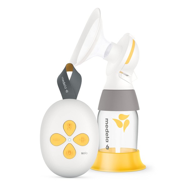 Medela Solo Breast Pump Electric Simple Quiet USB Rechargeable with