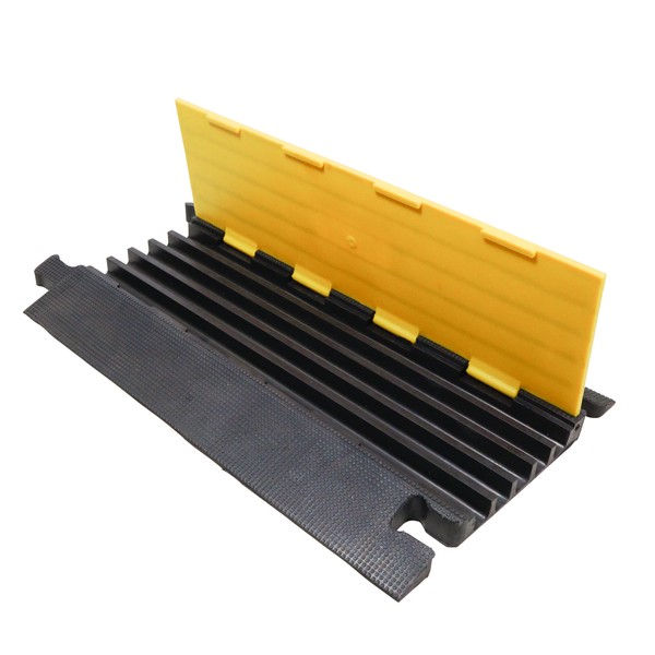 Prox XCP-CH5 MK2 5-Channel Rubber Cable Protector Ramp Speed Bump