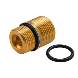 Jingzan M20 to M22 Water outlet Fittings, 7110264 Brass Pressure Washer Pump Outlet Connector, Compatible with 5200040 520020 520006 51AL19 51AL124 and OEM Axial Cam Pumps (1 PACK M20 to M22 Fitting)