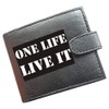 Stoneys Badges One Life Live It Biker Anti RFID Theft