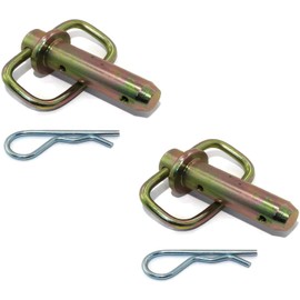 Professional Parts Warehouse Aftermarket (Pair) Western Unimount Plow 1" X 3-1/2" Hitch Pins with Cotters 93028