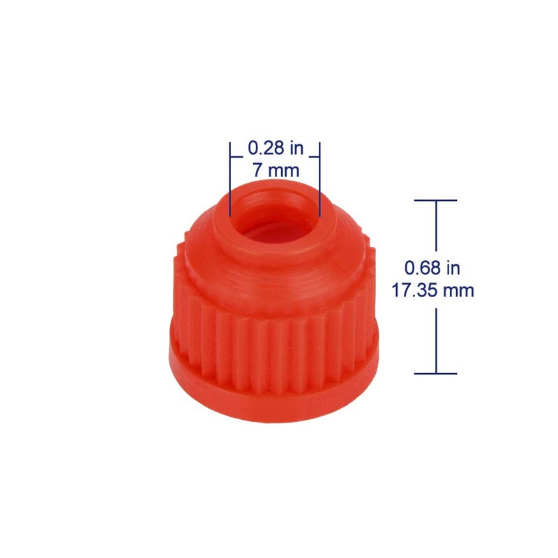 Labasics Thermometer Inlet Adapter with 24/40 Inner Joint, 80mm Height,