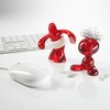 Koziol"Elvis" Tape Dispenser - Transparent/red