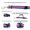 PAW ID Dog Leash Car Seat Belt Chain Clip, Reflective