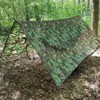 Hoite Camping Tarp, Camouflage Waterproof Camping Tent Shelter Tent Tarp