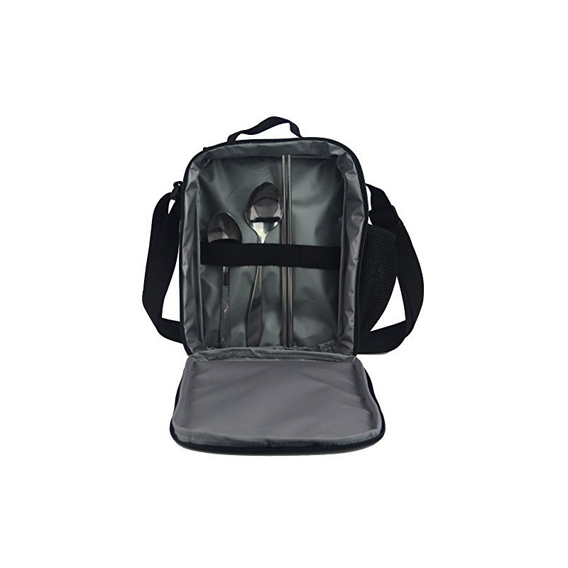 CARBEEN Galaxy Lunch Bag Insulated Lunch Box Cooler Bag (Blue)