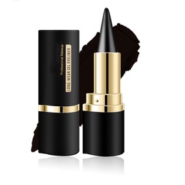 Black Gel Eyeliner, Black Eyeliner Pen Gel - Quick Drying Formula Eyeliner - Smudge-proof Eyeliner (Black)