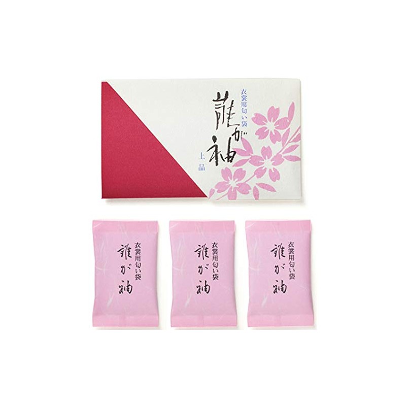 Shoyeido Shoyeido 510133 Costume Sachet, 3 Pieces, Elegant Sleeves