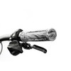 All Mountain Style AMS Rise Bicycle Lock-on Handlebar Grips, White