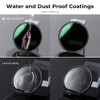 K&F Concept 77mm Magnetic ND64 Filter with Filter Adapter Ring