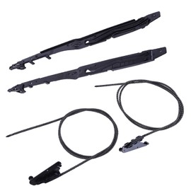 Sunroof Glass Cables & Track Assembly Repair Kit Compatible for F250 F350 2017-2019 Compatible for Lincoln Navigator 2018-2020 Replace# FL3Z16502C22, FL3Z-1651071-A, FL3Z-1651071-B, AP363380