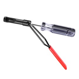 Quxddy Valve Adjustment Tool, 10MM Valve Lash Adjustment Tool, Jam Nut Valve Adjustment Tool,Valve Tool Valve Lapping Tool Car Repair Tool Car Accessories (Red)