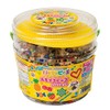 Kawada 80-42940 Perler Beads Luminous Beads Bucket Set