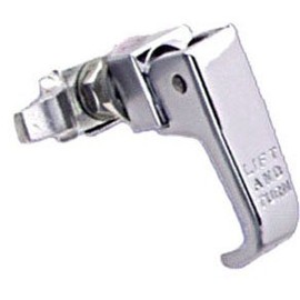 Southco 62-10-11 Polished Chrome Lift and Turn Compression Latch, Adjustable Grip