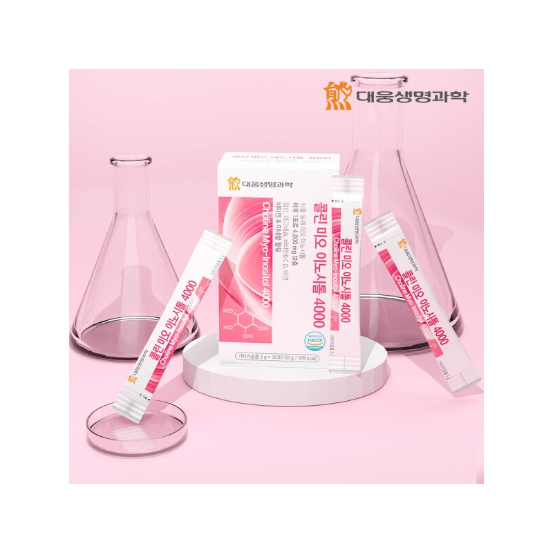 Daewoong Life Science Plant derived choline myo-inositol 400mg powder 30