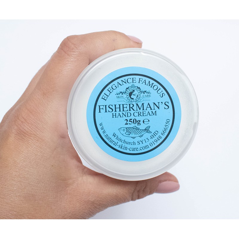Fishermans Nourishing Hand Cream 250g by Elegance Natural Skin Care