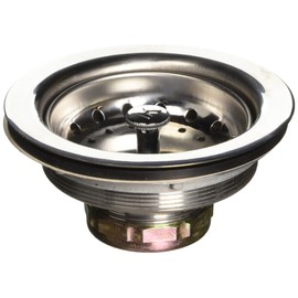 Plumb Pak 1431SSBX Sink Strainer with Fixed Post Basket44; Stainless Steel