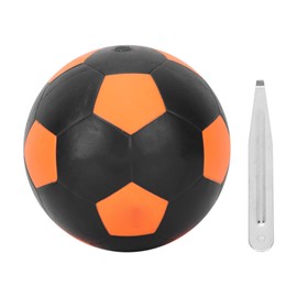 LED Vibrating Glow Soccer Ball Inflatable Rubber Football Luminous Soccer Ball Built in Battery