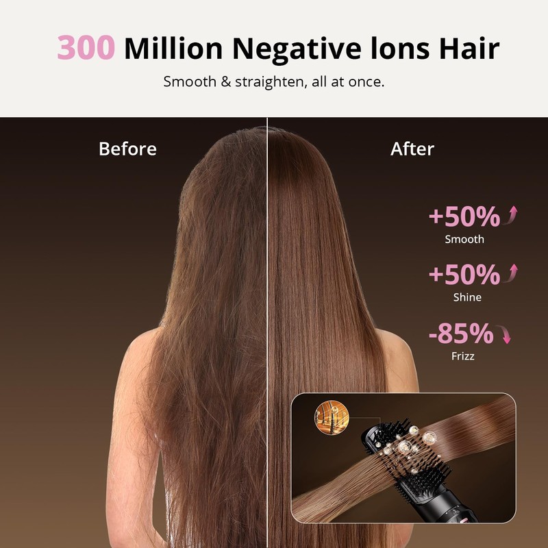 Air Wrap Hair Styler, Fast Drying Blow Dryer & Curling