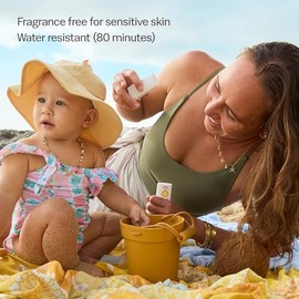 Sun Bum Baby Bum Mineral SPF 50 Sunscreen Stick - Hawaii 104 Act Compliant (Without Octinoxate & Oxybenzone) - UVA/UVB Face and Body Protection - Unsc