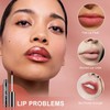 OETUIOW Lip Stain Peel Off, Waterproof Lip Liner with Plumping