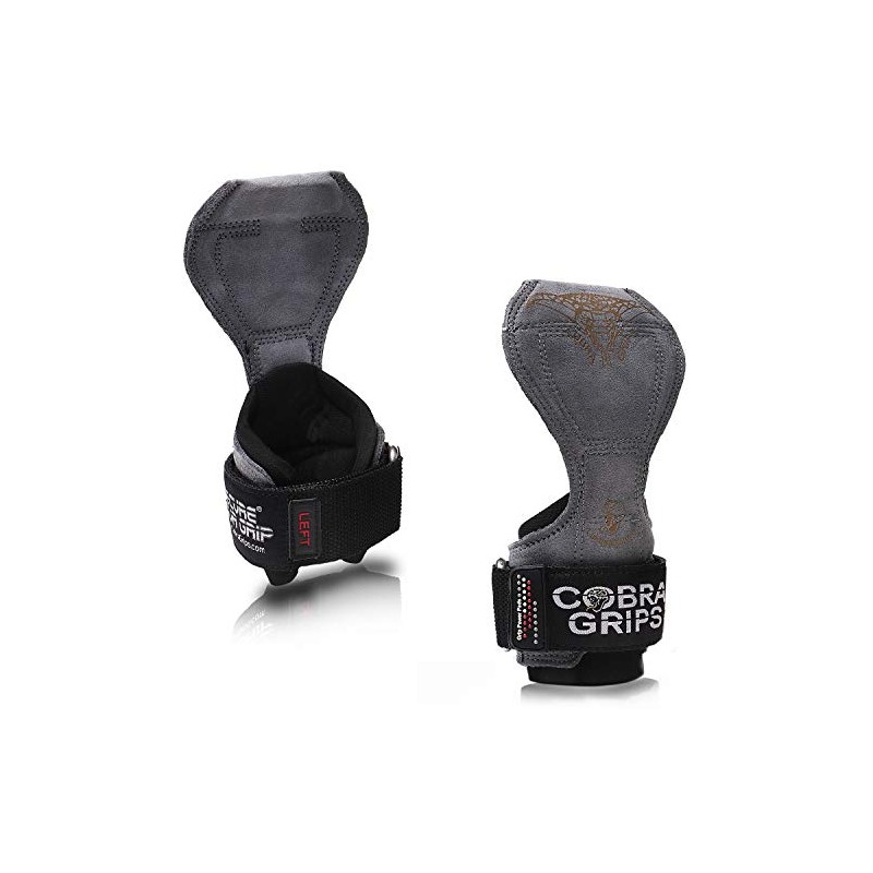 cobra grips grey leather for women