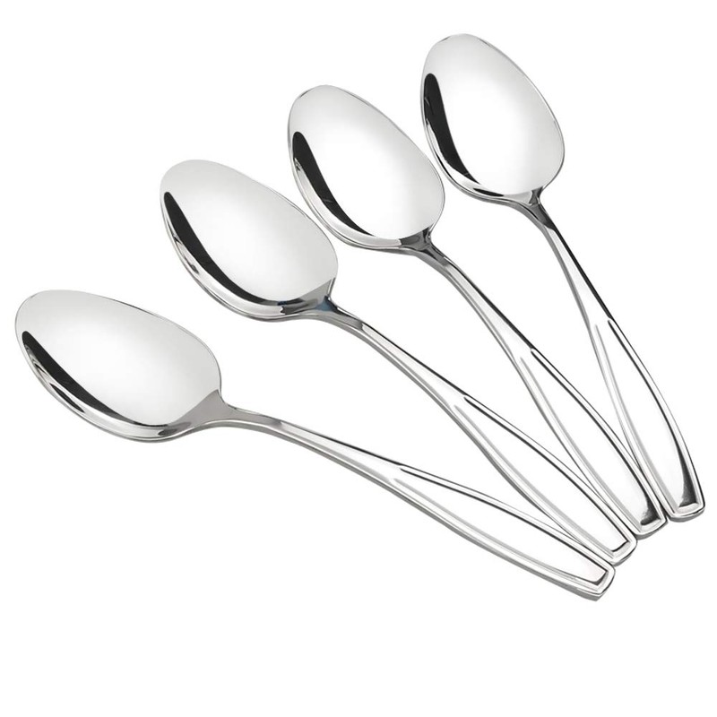 Pekky 6 Pieces Stainless Steel Banquet Serving Spoons