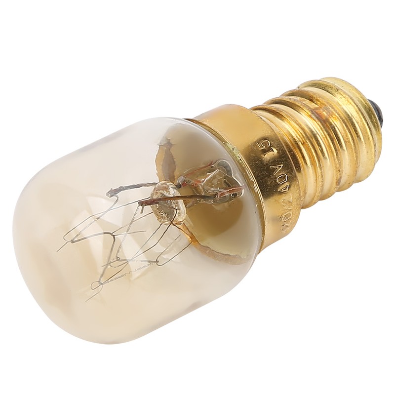 10Pcs 300℃ High Temperature Resistance E14 Brass Microwave Oven Light