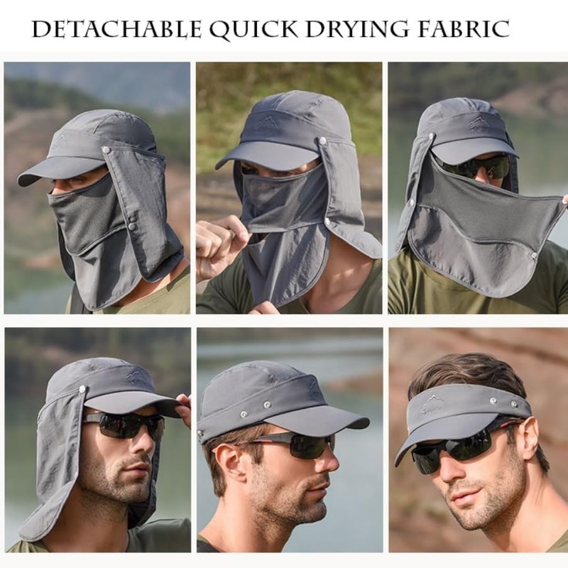 EVD-X Gorra Deportiva Máxima Protección de la Intemperie Actividades al