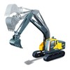 Tobar B18-32086 1:50 Volvo EC220E Excavator, Yellow