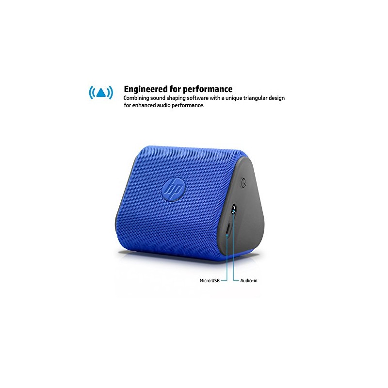 HP Blue Roar Mini Speaker (P6N17AA#ABL)