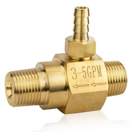 3-5 Gpm Chemical Injector 100775 for General Pump Pressure Washer, Power Washer Downstream Injector Soap Injector, 3/8” Quick Connect, High Draw (20%), 4500 PSI