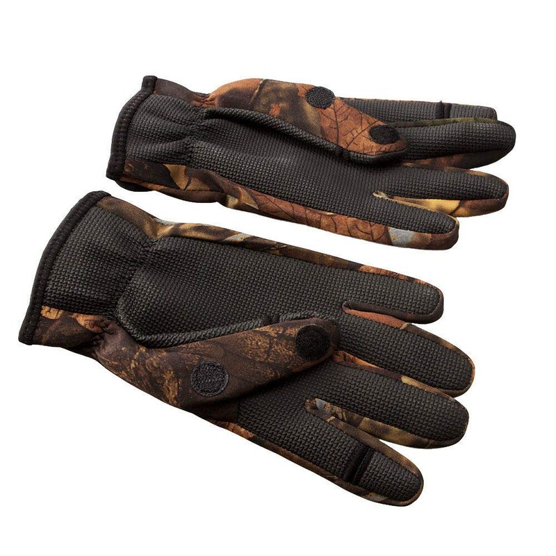 Proclimate Neoprene Shooting Gloves - Camouflage: M/L