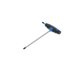 GEDORE DT 2142 5 Allen Key for Hexagon Socket Screws, 2K-T Handle and Ball Head, SW 5 mm, Length 177 mm