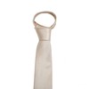 The Tie Co™ Men's Wide 7.5cm Plain Satin Tie (Champagne)