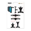 mobilefox® 360° Universal Headrest Mount Tablet Cradle Car Seat Mount