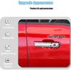 AUCERAMIC Chrome Mirror Caps Fit for Ford F150 2021 2022