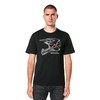 Alpinestars 1214-73116-10-L: Mx Helmet Csf Tee Black Lg