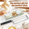 Adjustable Bread Slicer for Homemade Bread,Bread Knife With Slicing Guide