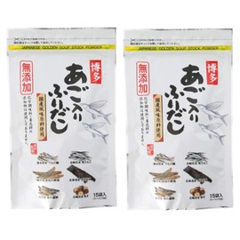 Ajino Wako Additive-Free Hakata Chin Filled with Chin (0.3 oz (8 g) x 15 Packets x 2