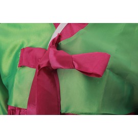 XINFU Korean Traditional Women's Hanbok Set Long Sleeve Colorful Dress Cosplay Costume