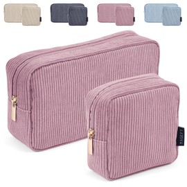 MAGEFY Bolsa de Maquillaje para Monedero Bolsa de Cosmticos Pana Linda Bolsa de Cosmticos para Mujer                                                  
