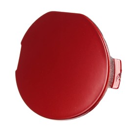 X AUTOHAUX Car Front Bumper Tow Hook Towing Hole Eye Cover Cap KB8A50A11 for Mazda CX-5 2017 2018 2019 2020 2021 Trailer Cap Red